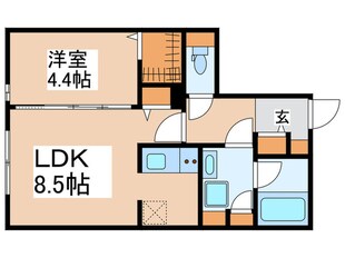 フラッフィー市谷台町の物件間取画像